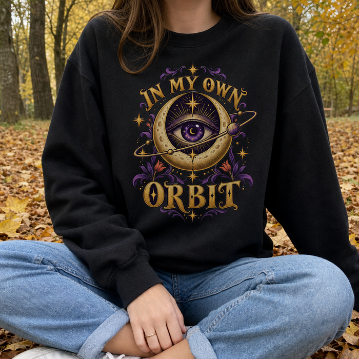 In My Own Orbit Crewneck Sweatshirt