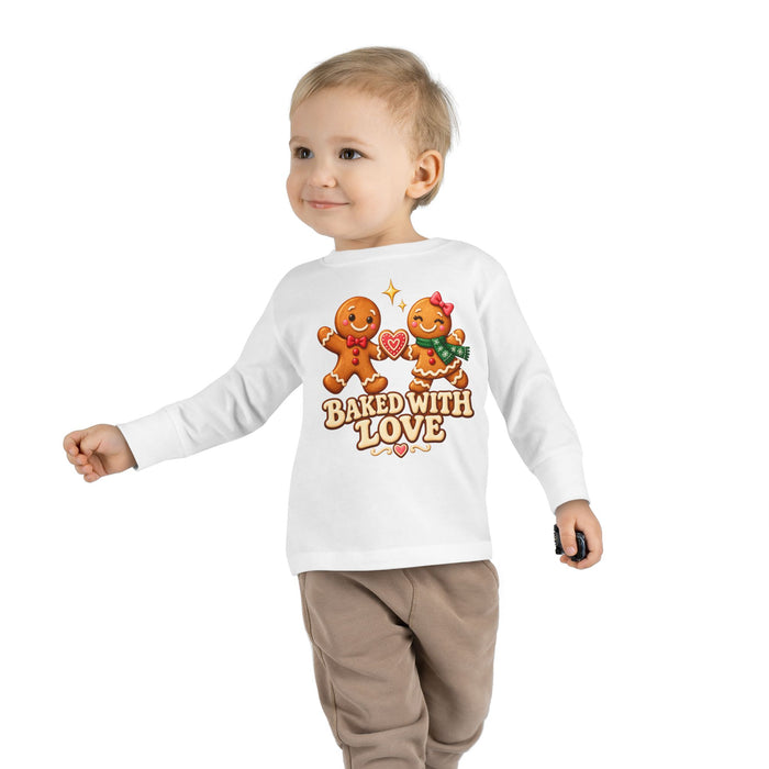 Copy of Kids Gingerbread Christmas Long Sleeve Shirt
