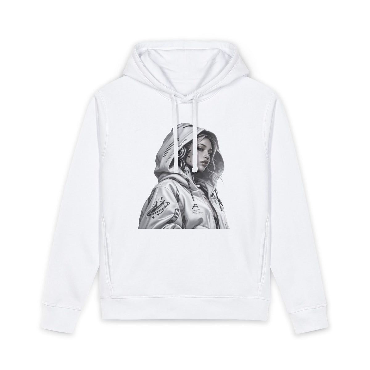 Unisex Organic Side Pocket Sounder Hoodie