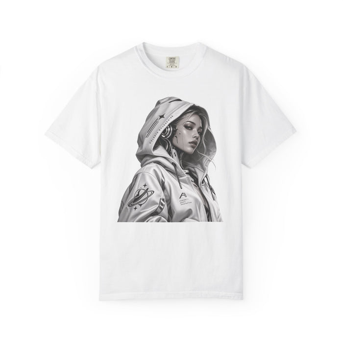 Hooded Woman Sketch Tee