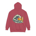 Sunset Wave Unisex Garment-Dyed Hoodie