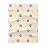 Sleepy Time Koala & Bear Baby Blanket