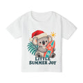 Aussie Christmas koala toddler T-shirt, Summer Xmas surfing Koala kids Tee, Australian Christmas gift