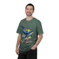 Celestial Whale Shirt, Drift Into Wonder Starry Night Ocean Tee, Unisex Cosmic Whale Graphic T-Shirt, Sailboat Sunset, Ocean Lover Gift
