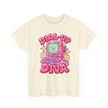 Dial-Up Diva Retro Computer T-Shirt | Y2K Graphic Tee | 90s Nostalgia Shirt | Pink Aesthetic Gift for Her