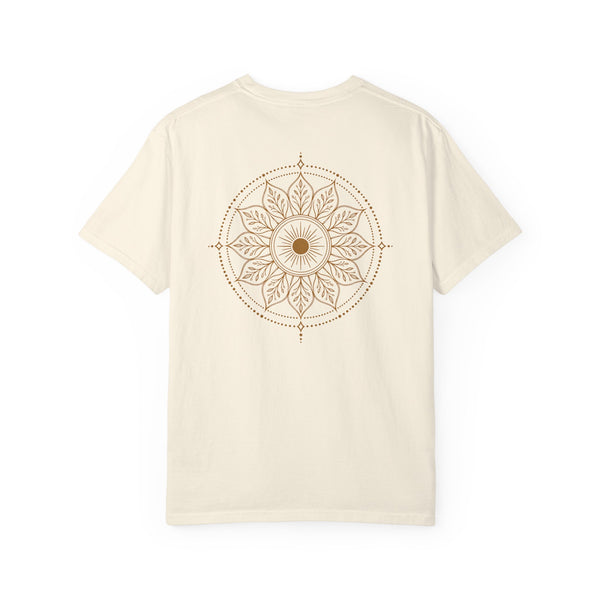 Sun Mandala Boho Back Print Tee
