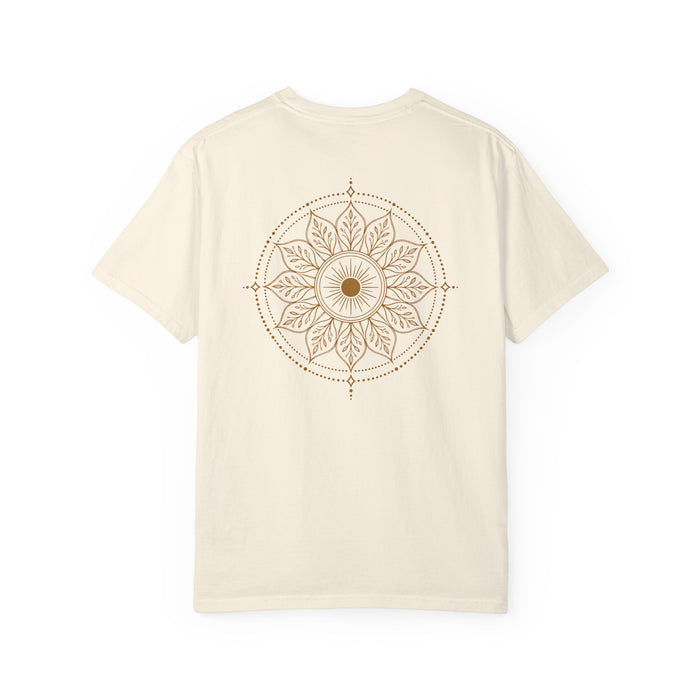 Sun Mandala Boho Back Print Tee