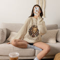 Copy of Copy of Leo Zodiac Sweatshirt, Born to Shine Leo Crewneck, Christmas Gift for Leo, Celestial Lion Astrology Sweater, Leo Birthday Gift, Cozy