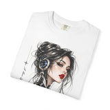 Robotic Woman Sketch Garment-Dyed Tee