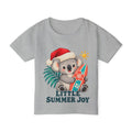 Aussie Christmas koala toddler T-shirt, Summer Xmas surfing Koala kids Tee, Australian Christmas gift