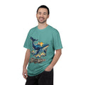 Celestial Whale Shirt, Drift Into Wonder Starry Night Ocean Tee, Unisex Cosmic Whale Graphic T-Shirt, Sailboat Sunset, Ocean Lover Gift