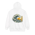 Sunset Wave Unisex Garment-Dyed Hoodie