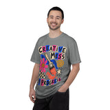 Creative Mess Art Collage Tee – Dark Colors