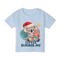 Aussie Christmas koala toddler T-shirt, Summer Xmas surfing Koala kids Tee, Australian Christmas gift