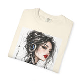 Robotic Woman Sketch Garment-Dyed Tee