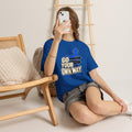 Go Your Own Way Shirt, Motivational Arrow Graphic Tee, Unisex Heavy Cotton T-Shirt, Inspirational Gift for Entrepreneur