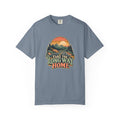 Take the Long Way Home Shirt, Retro Sunset Mountain Road Trip Tee, Unisex Vintage Adventure Graphic T-Shirt, Hiking Gift, Travel Lover