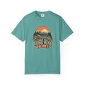Take the Long Way Home Shirt, Retro Sunset Mountain Road Trip Tee, Unisex Vintage Adventure Graphic T-Shirt, Hiking Gift, Travel Lover