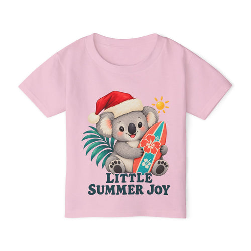 Aussie Christmas koala toddler T-shirt, Summer Xmas surfing Koala kids Tee, Australian Christmas gift