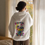 Recharging The World Can Wait Hoodie | Cute Robot Moon Sweatshirt | Cozy Introvert Hoodie | Self Care Gift