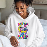 Recharging The World Can Wait Hoodie | Cute Robot Moon Sweatshirt | Cozy Introvert Hoodie | Self Care Gift