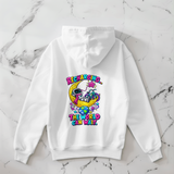 Recharging The World Can Wait Hoodie | Cute Robot Moon Sweatshirt | Cozy Introvert Hoodie | Self Care Gift
