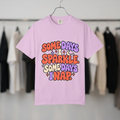 Some Days I Sparkle Some Days I Nap Shirt, Comfort Colors Retro Groovy Tee, Funny Nap Shirt, Tired Mom Gift, Moon and Stars Tee
