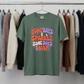 Some Days I Sparkle Some Days I Nap Shirt, Comfort Colors Retro Groovy Tee, Funny Nap Shirt, Tired Mom Gift, Moon and Stars Tee