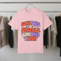 Some Days I Sparkle Some Days I Nap Shirt, Comfort Colors Retro Groovy Tee, Funny Nap Shirt, Tired Mom Gift, Moon and Stars Tee