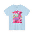 Dial-Up Diva Retro Computer T-Shirt | Y2K Graphic Tee | 90s Nostalgia Shirt | Pink Aesthetic Gift for Her