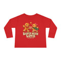 Kids Gingerbread Christmas Long Sleeve Shirt