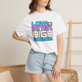 Low Battery High Standards Shirt, Comfort Colors Funny Tired Mom Tee, Sarcastic Introvert Graphic T-Shirt, Retro Unisex Gift for Her