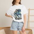 Ocean Wave Horse Shirt, Wild at Heart Celestial Horse Tee, Unisex Starry Sea Stallion Graphic T-Shirt, Horse Lover Gift, Equestrian Gift