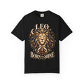 Copy of Leo Zodiac Shirt, Born to Shine Leo Tee, Christmas Gift for Leo, Celestial Lion Astrology T-Shirt, Leo Birthday Gift, Comfort Colors