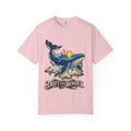 Celestial Whale Shirt, Drift Into Wonder Starry Night Ocean Tee, Unisex Cosmic Whale Graphic T-Shirt, Sailboat Sunset, Ocean Lover Gift