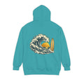 Sunset Wave Unisex Garment-Dyed Hoodie