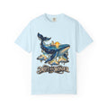 Celestial Whale Shirt, Drift Into Wonder Starry Night Ocean Tee, Unisex Cosmic Whale Graphic T-Shirt, Sailboat Sunset, Ocean Lover Gift