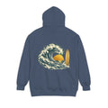 Sunset Wave Unisex Garment-Dyed Hoodie