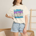 Low Battery High Standards Shirt, Comfort Colors Funny Tired Mom Tee, Sarcastic Introvert Graphic T-Shirt, Retro Unisex Gift for Her