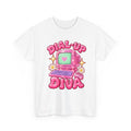 Dial-Up Diva Retro Computer T-Shirt | Y2K Graphic Tee | 90s Nostalgia Shirt | Pink Aesthetic Gift for Her
