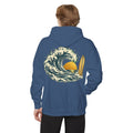 Sunset Wave Unisex Garment-Dyed Hoodie