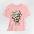 Regard Libre Fashion Art Tee, French Chic Graphic T-Shirt, Elegant Woman Portrait Shirt, Parisian Style Top, Fashion Illustration Gift