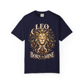 Copy of Leo Zodiac Shirt, Born to Shine Leo Tee, Christmas Gift for Leo, Celestial Lion Astrology T-Shirt, Leo Birthday Gift, Comfort Colors