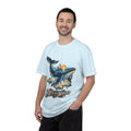 Celestial Whale Shirt, Drift Into Wonder Starry Night Ocean Tee, Unisex Cosmic Whale Graphic T-Shirt, Sailboat Sunset, Ocean Lover Gift